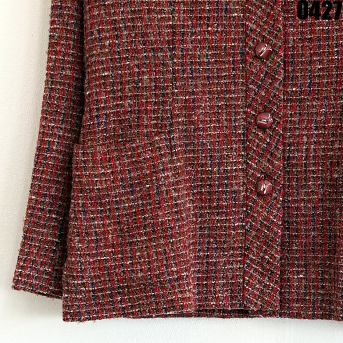 빈티지 여성 트위드 자켓 0427 상품이미지3