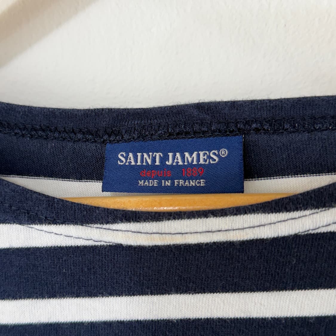 [L] 세인트제임스 보트넥 반팔티 상품이미지5