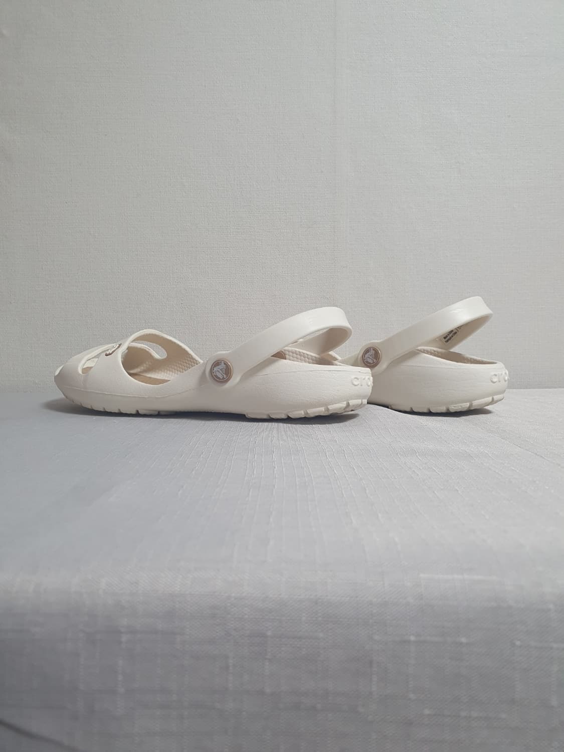 230mm 크록스 샌들 클레오2 오이스터 골드 상품이미지6