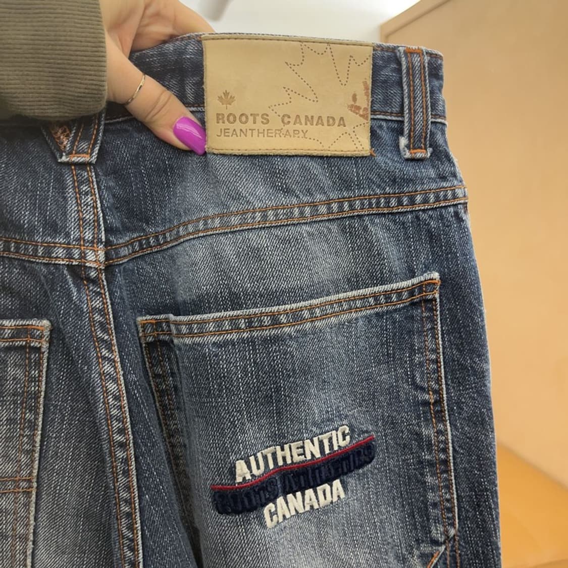 루츠 캐나다 트리플 패치 키치무드 워싱 데님 팬츠 31인치 C06912 상품이미지5