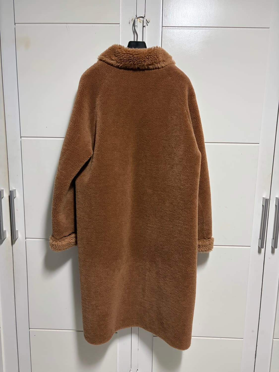 카멜 테디 퍼 코트  상품이미지2