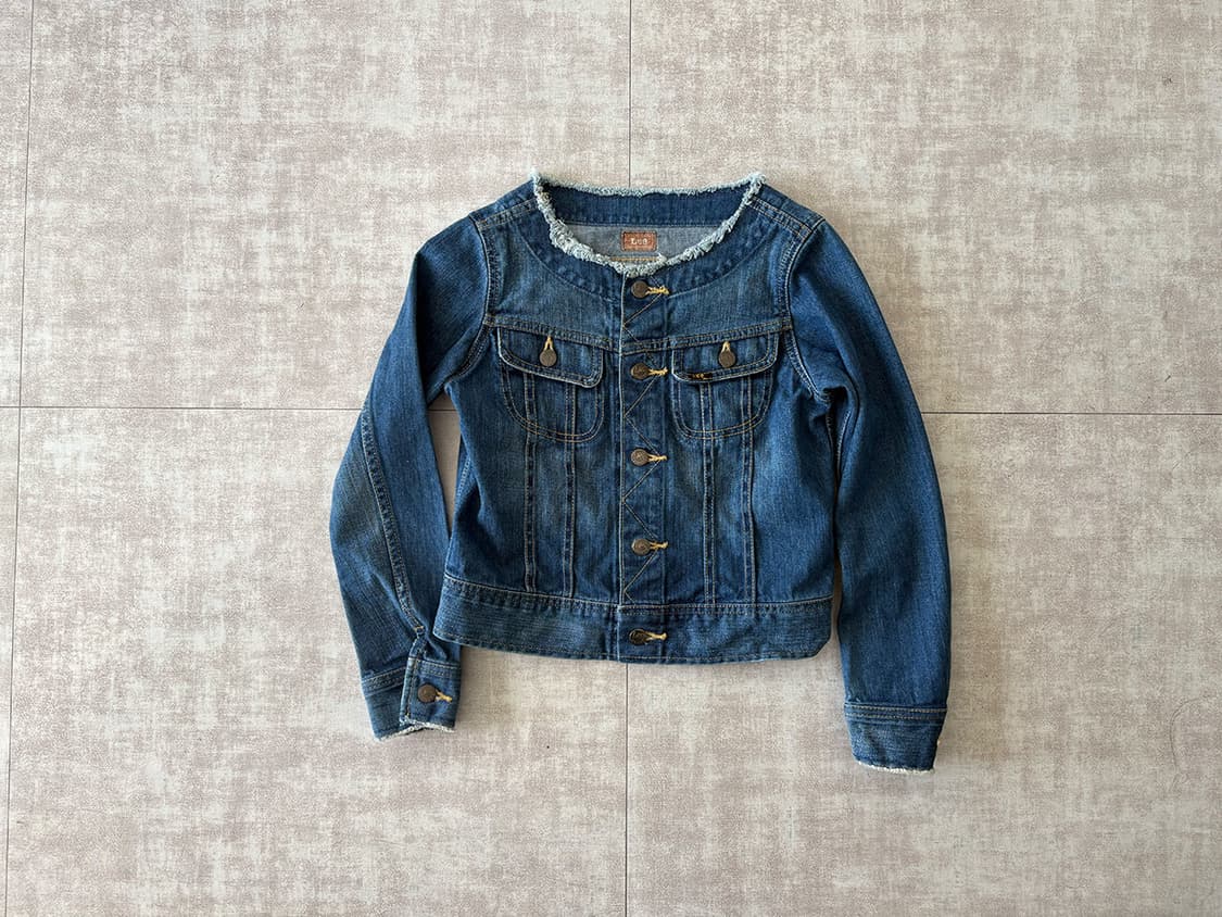LEE) fringe denim jacket 상품이미지1
