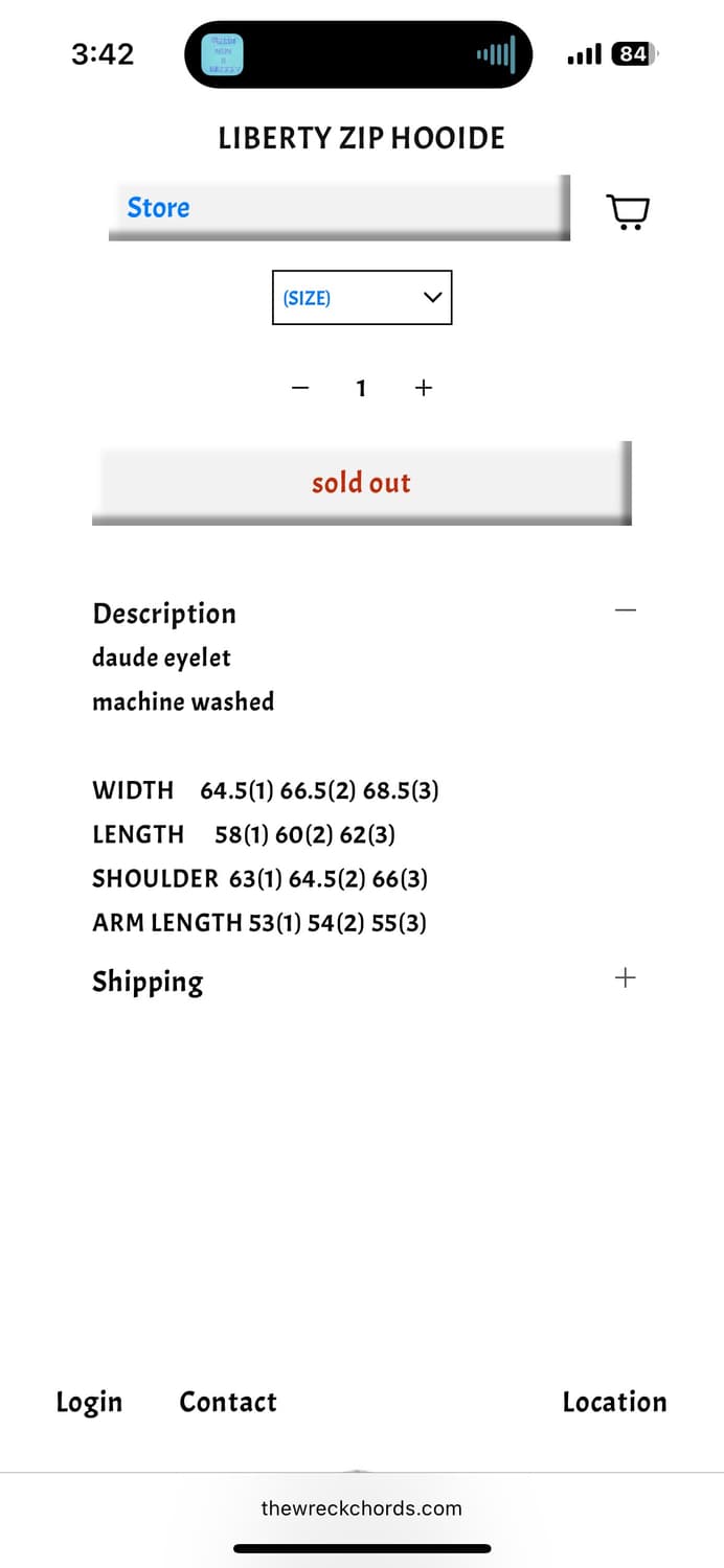 뤡코즈 후드 집업 멜란지 3 상품이미지2