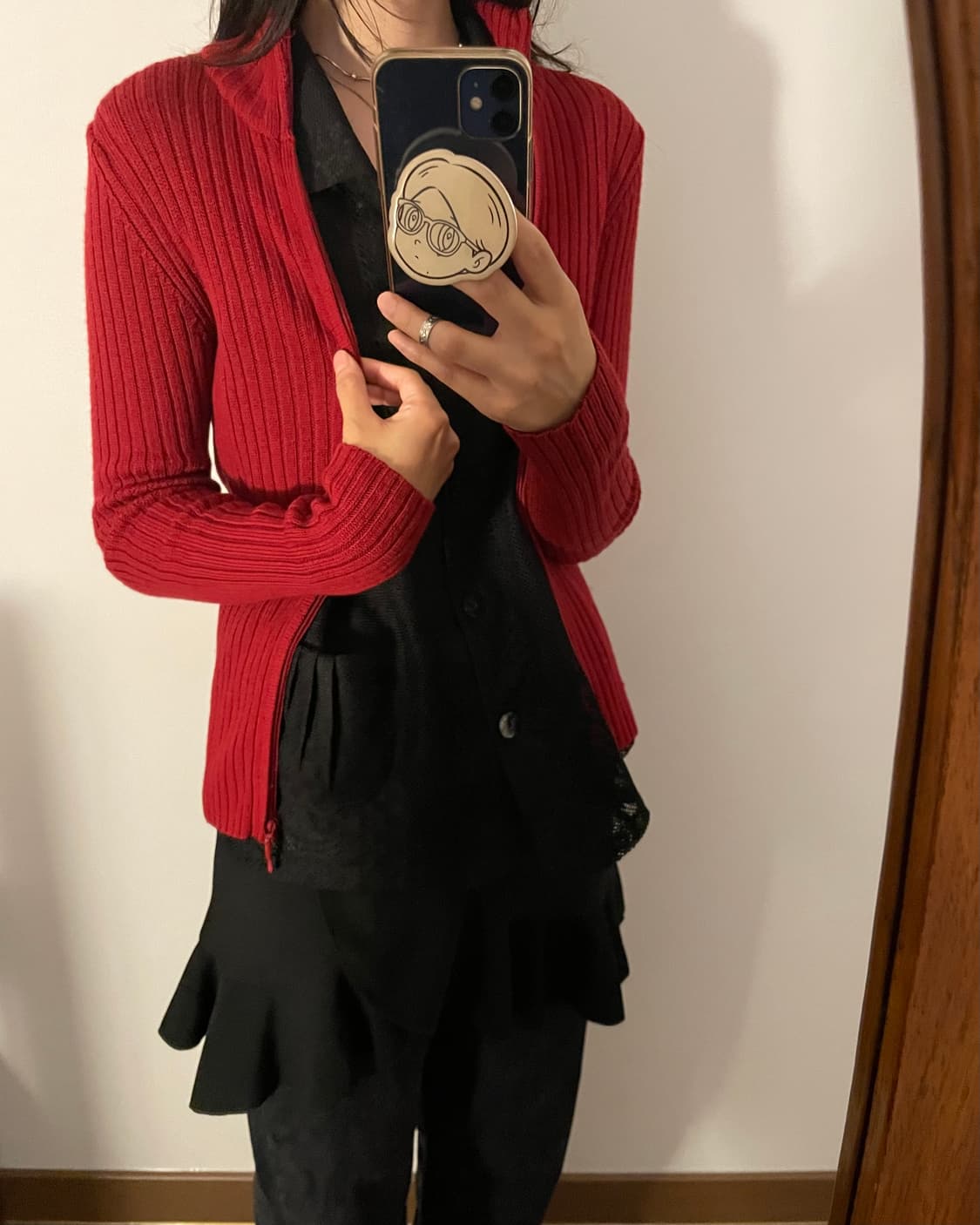 2-way zip up knit 상품이미지6