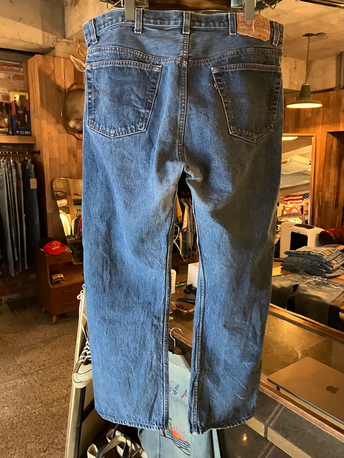 80s USA 빈티지 리바이스 501 데님 팬츠 상품이미지5