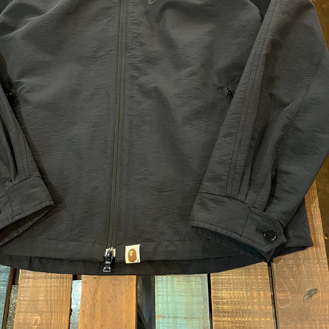 베이프 60/40 스윙탑 투웨이 짚 자켓  상품이미지3