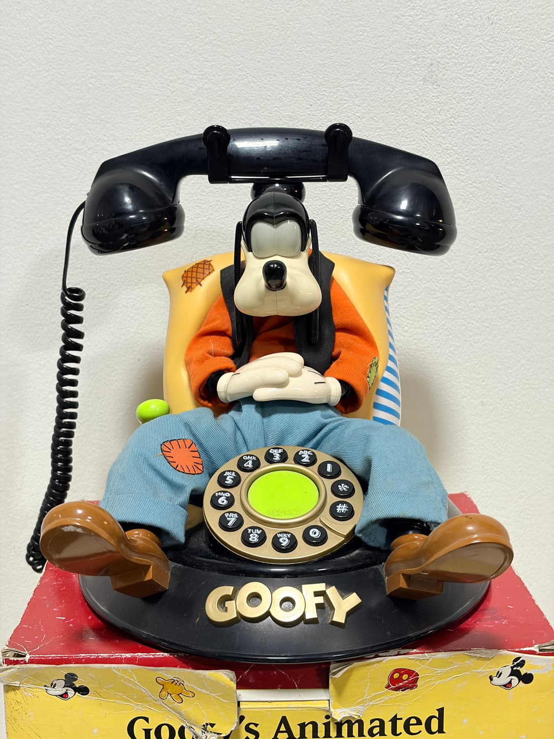 디즈니 구피 빈티지 전화기 상품이미지1