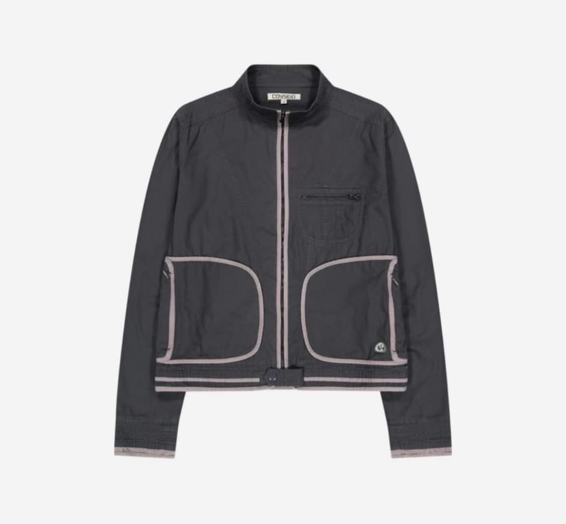 코이세이오 바인딩 자켓 차콜 상품이미지1