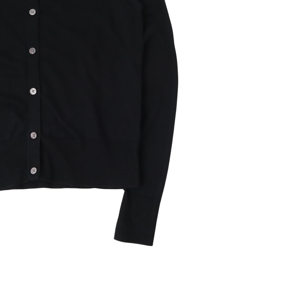 폴로 랄프로렌 블랙 워셔블 피마코튼 니트 가디건 상품이미지4