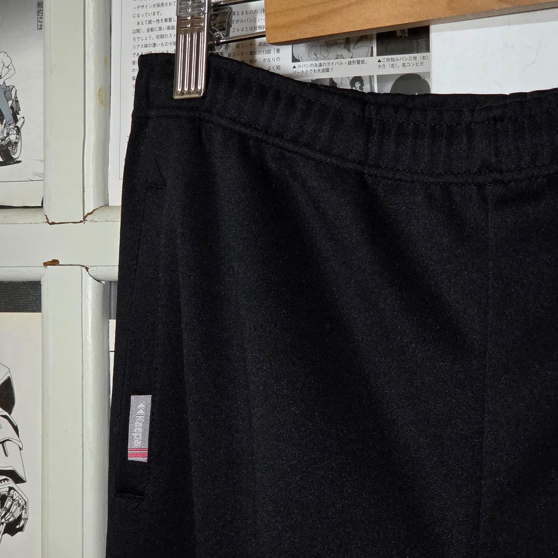 케파 핑크 로고 사이드 라인 부츠컷 트랙 팬츠 상품이미지3