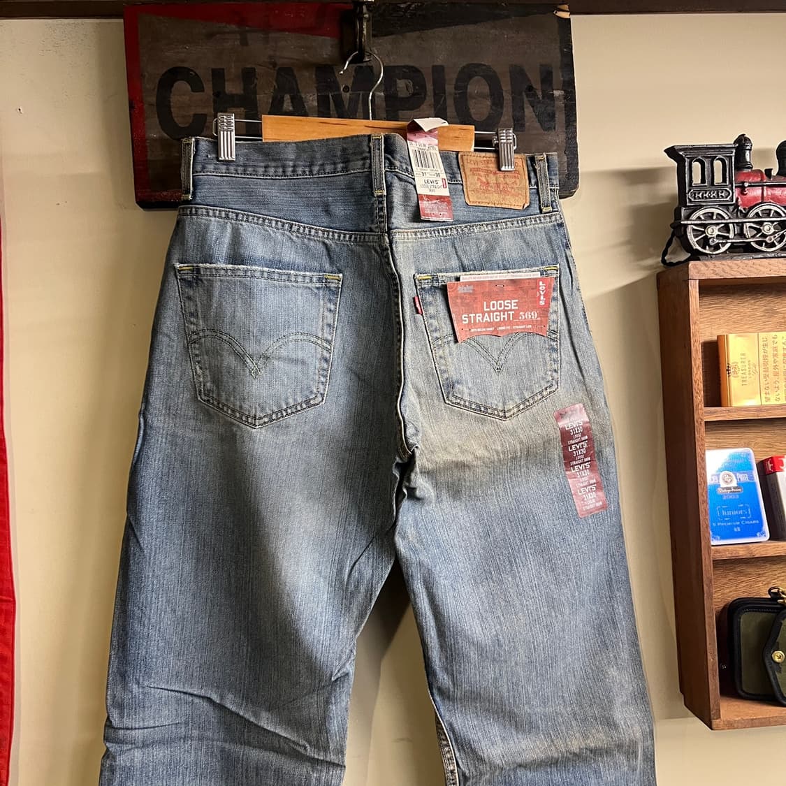 00's 리바이스 569 데님 33 Size Mexico 데드스탁 상품이미지6