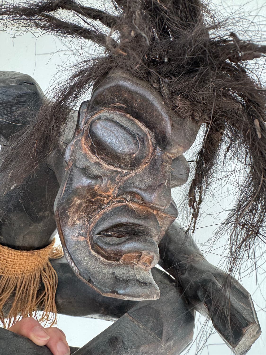 남태평양 피지 구매 목각인형 2개 일괄 상품이미지5