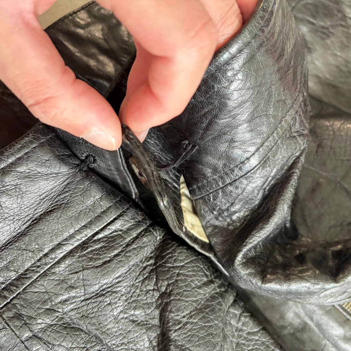 바나나 리퍼블릭 빈티지 양가죽 자켓 L 상품이미지9