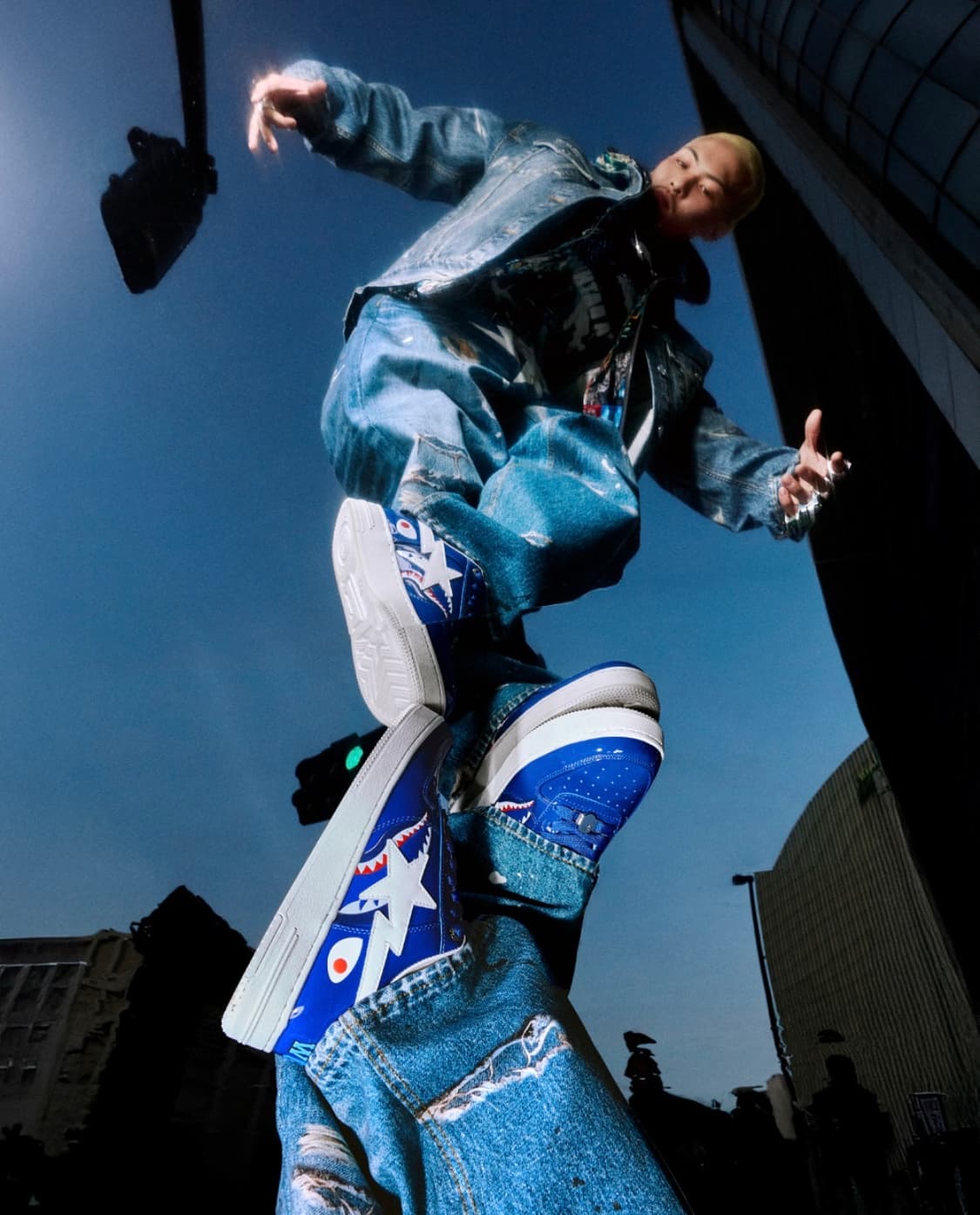 베이프 스타 샤크 블루 280 상품이미지4