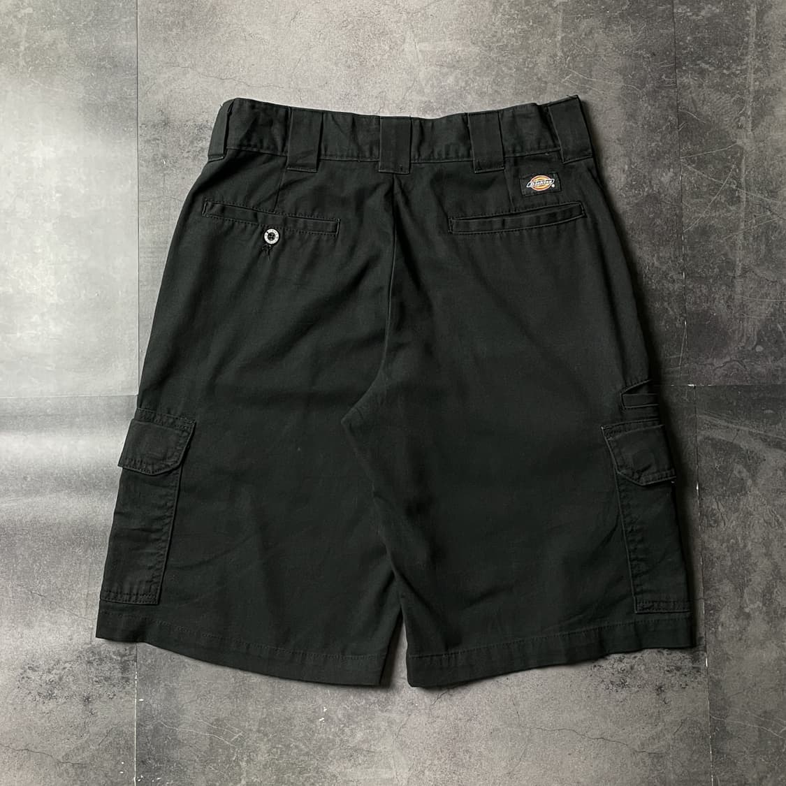 DICKIES 디키즈FLEX 블랙 레귤러핏 카고 하프팬츠 A01131 상품이미지6