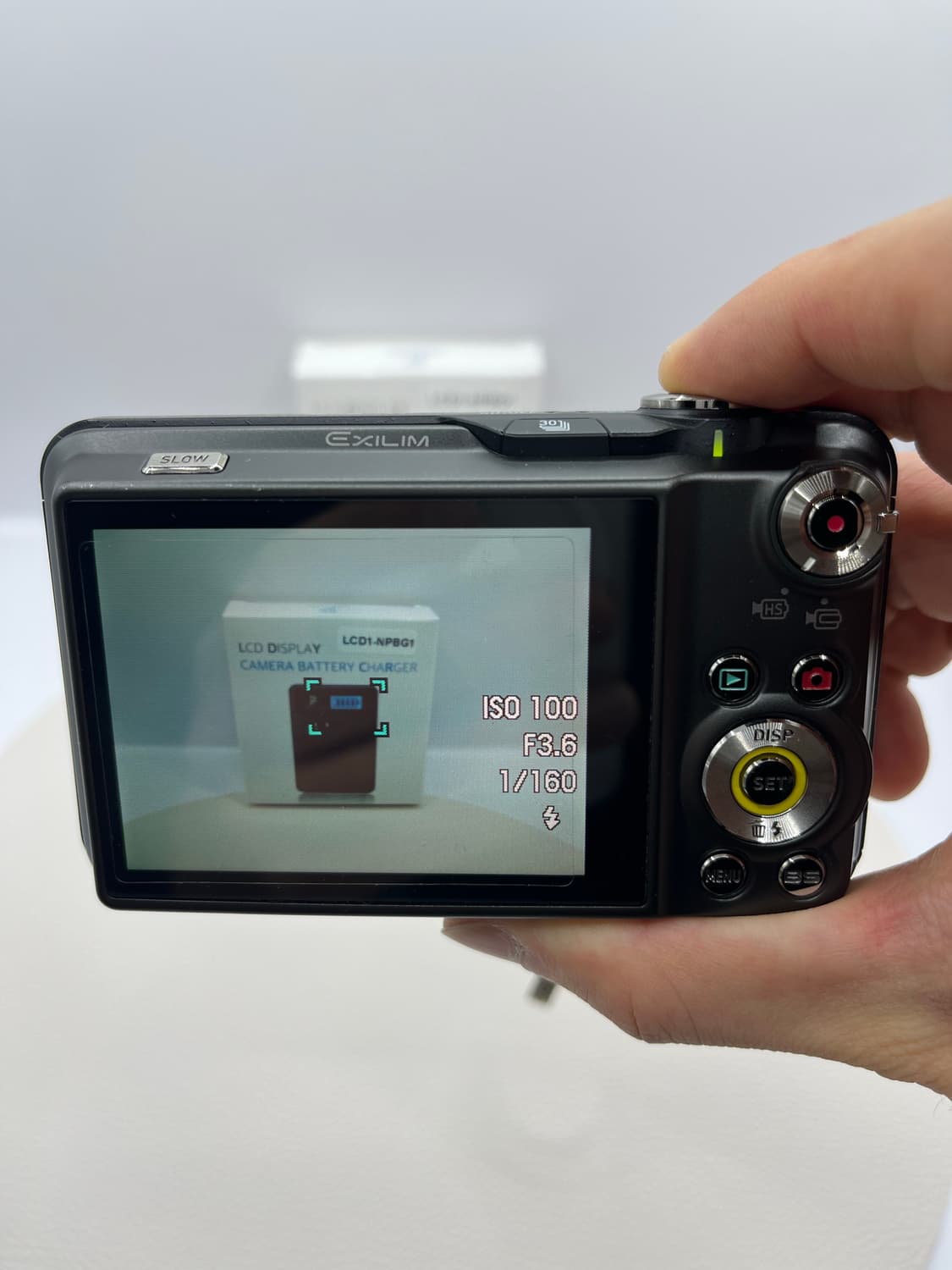 카시오 엑슬림 Exilim ex-fc100 빈티지 디지털 카메라 상품이미지3