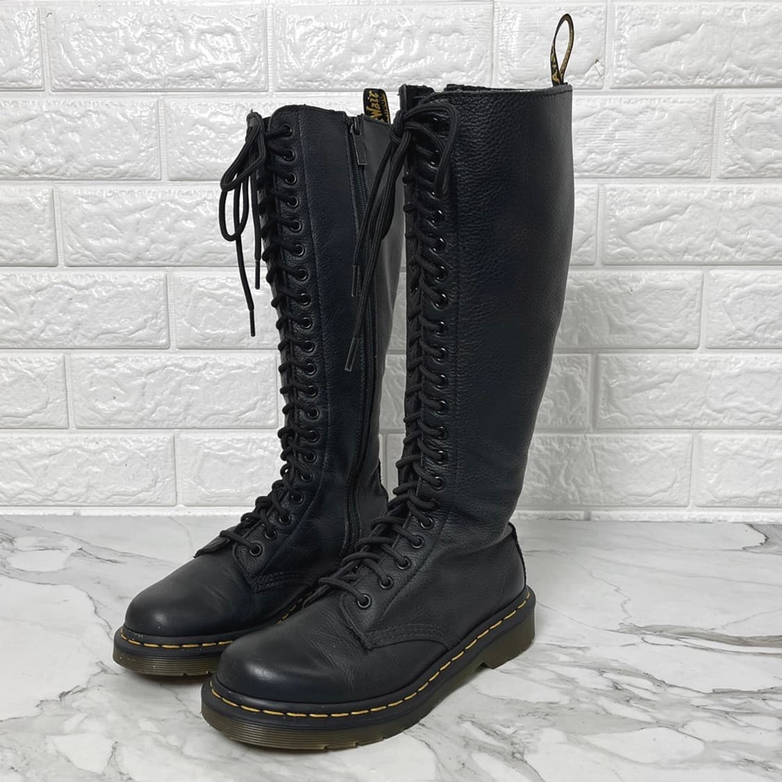닥터마틴 1B60 버지니아 롱부츠 블랙 230 UK4 상품이미지1