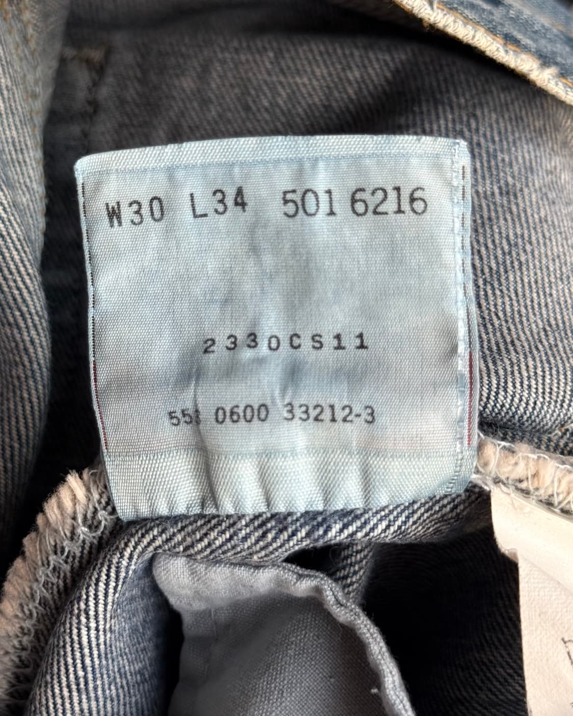 Levi's 501 early 00s USA washed 데님팬츠 상품이미지10