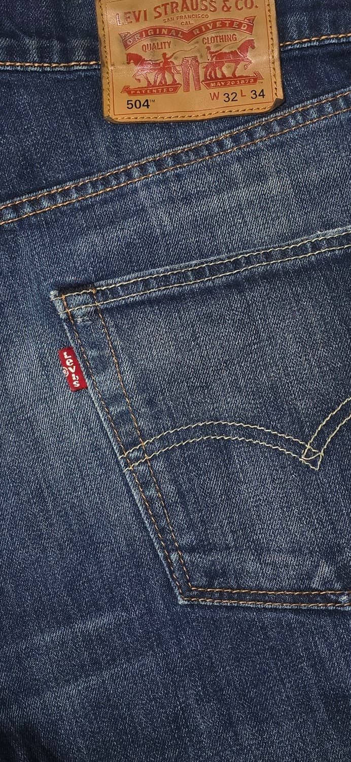 리바이스 504 청바지 W32 L34 상품이미지6