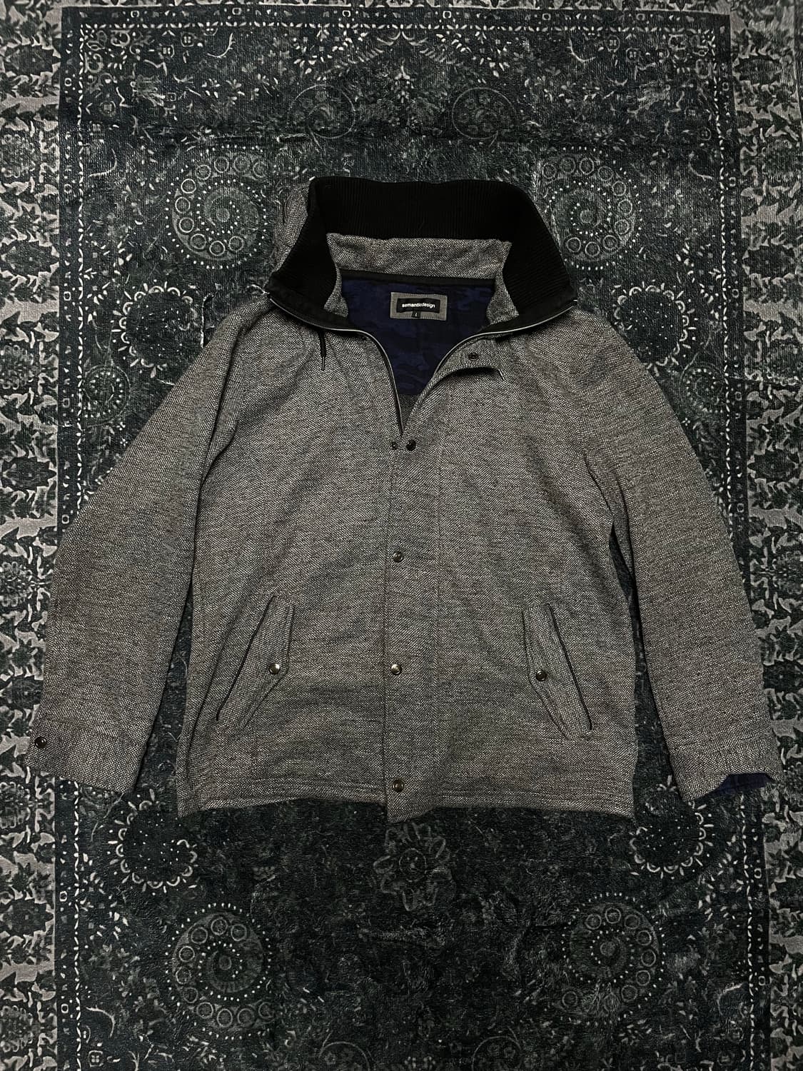 semantic design gray jacket 상품이미지2