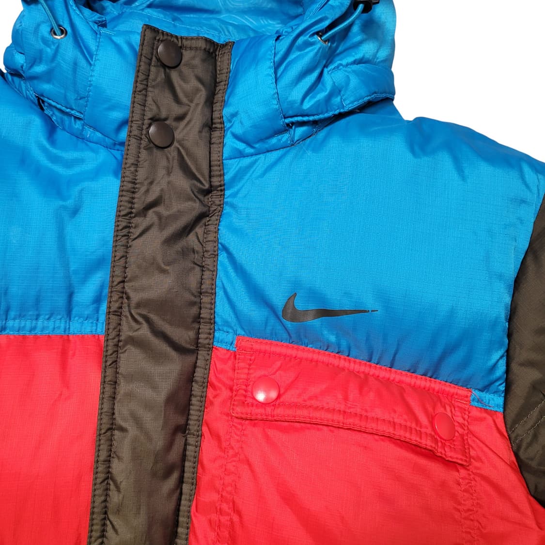 나이키 멀티컬러 배색 후드 패딩 상품이미지2