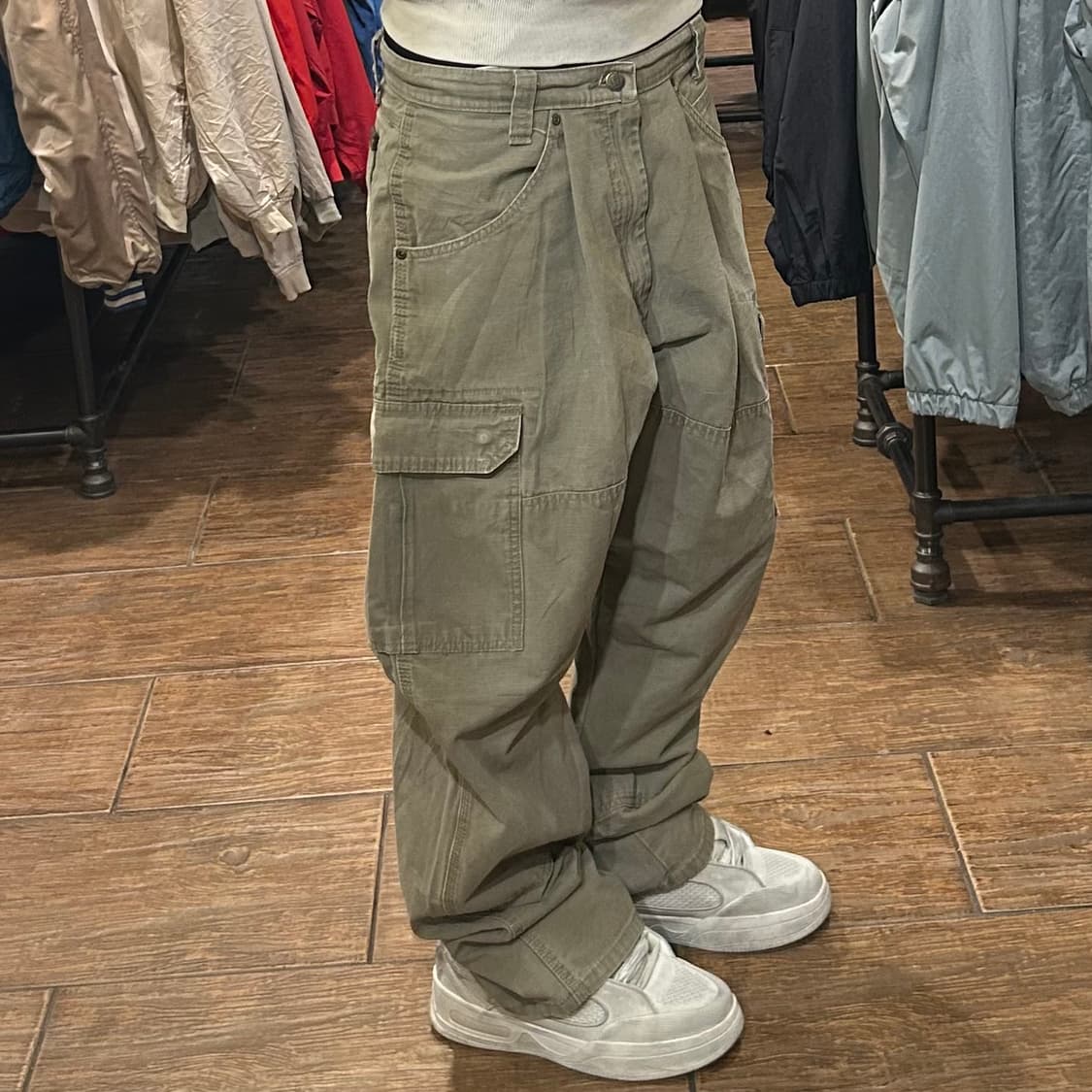 [HI] VTG 카고 팬츠 베이지 상품이미지3