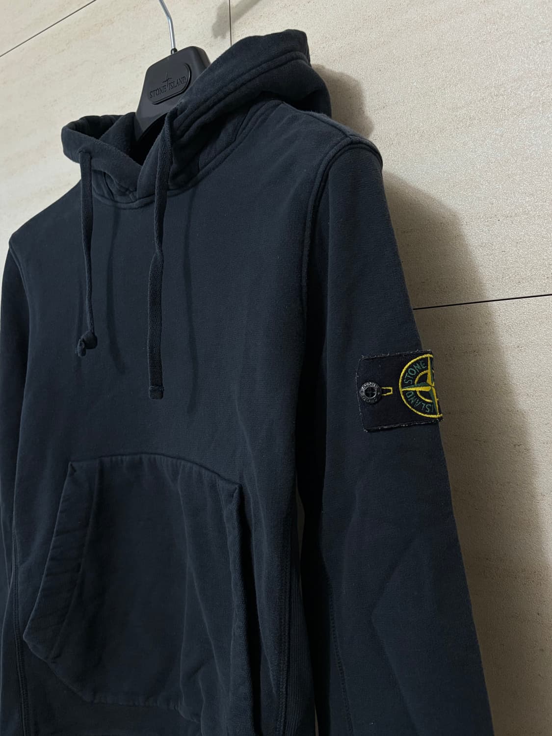 스톤아일랜드 후드 블랙 상품이미지3