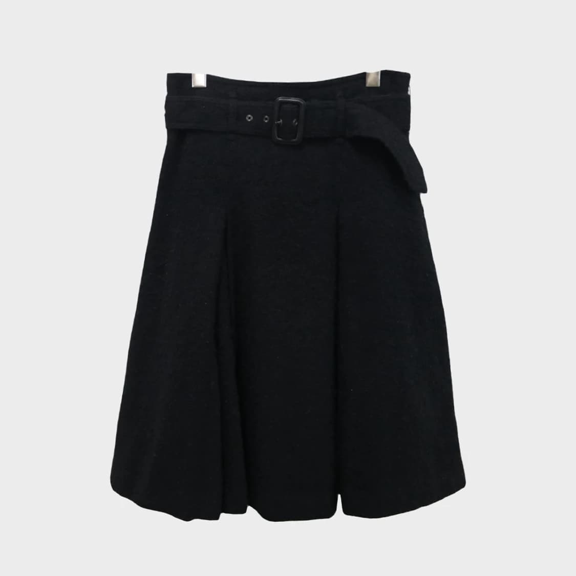 버버리 울 혼방 벨트 포인트 미디 스커트 60888 상품이미지1