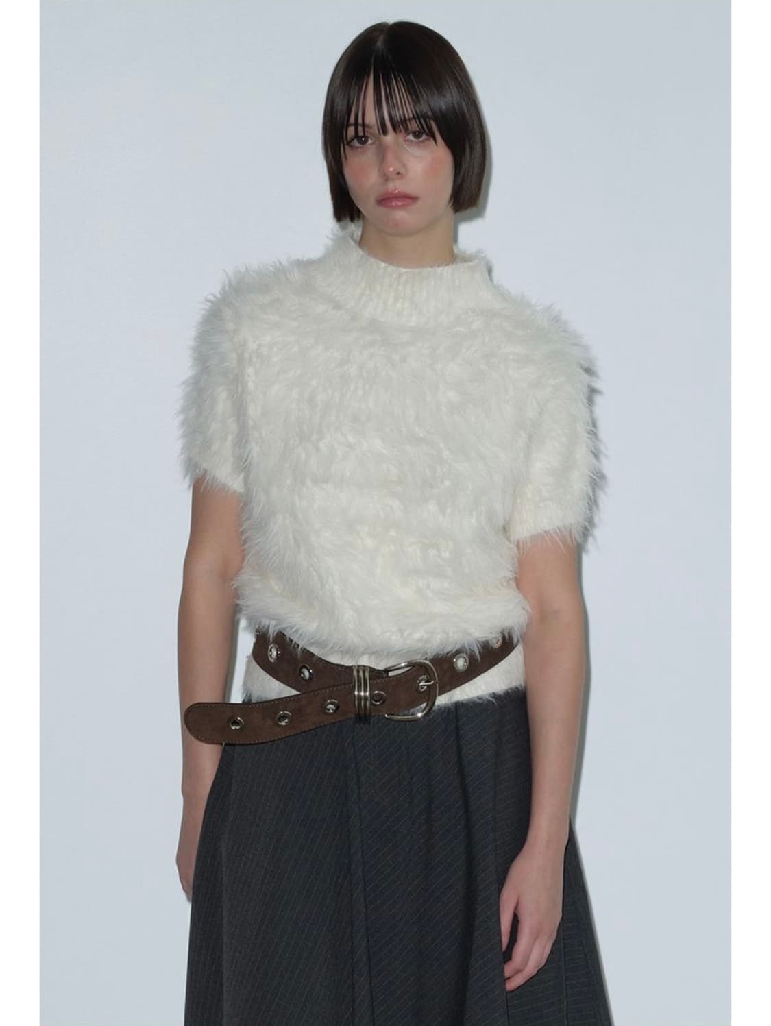 마가린핑거스 헤어리 하이넥 니트 (시착만한 새상품) 상품이미지2