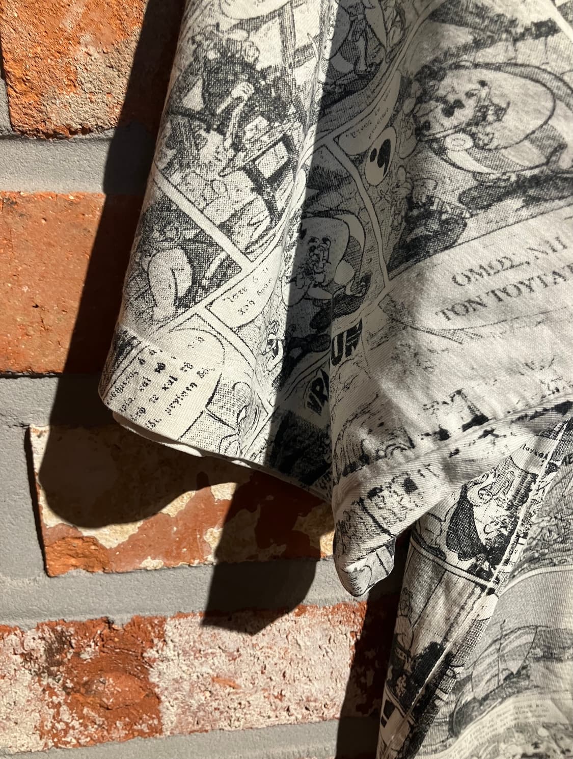 90s USA 빈티지 코믹 반팔 티셔츠 상품이미지5