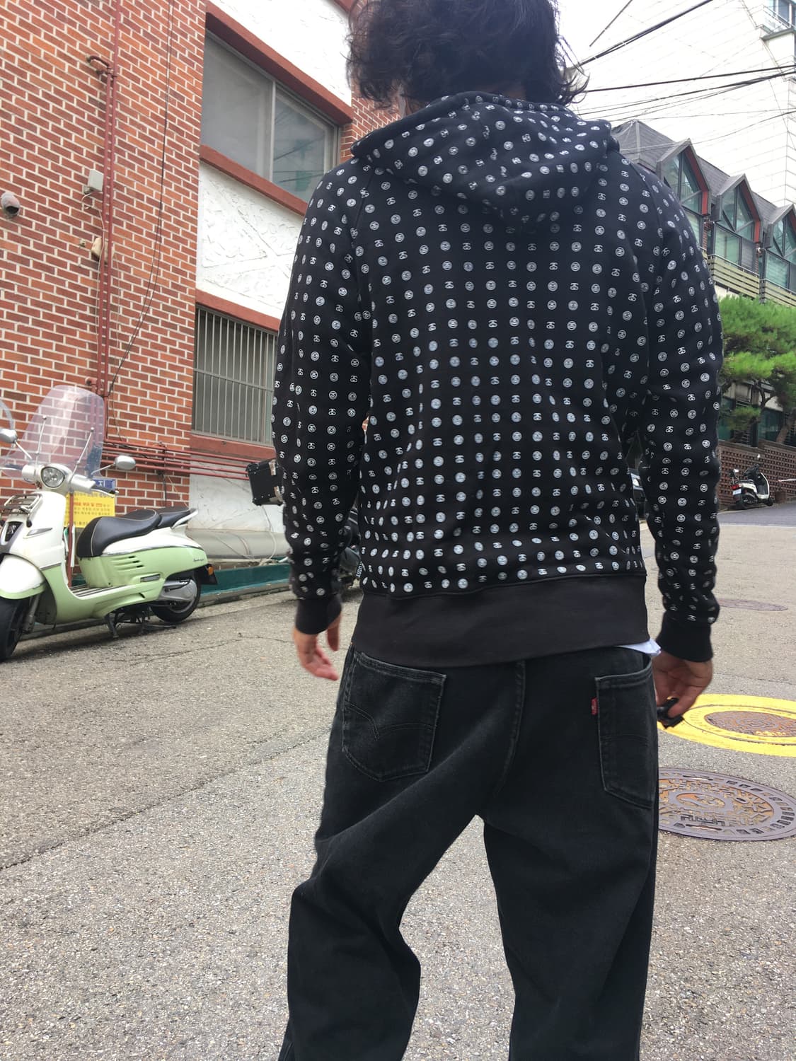 M) 90S STUSSY HOOD ZIP-UP 상품이미지3
