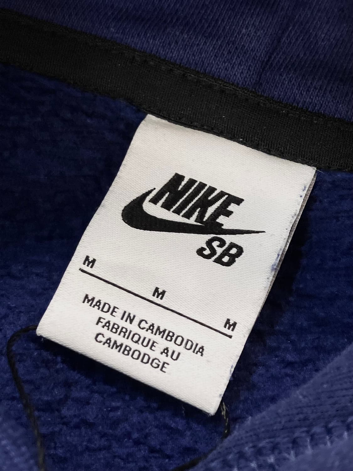 나이키 SB 후드티 네이비 M  #csz2914 상품이미지5