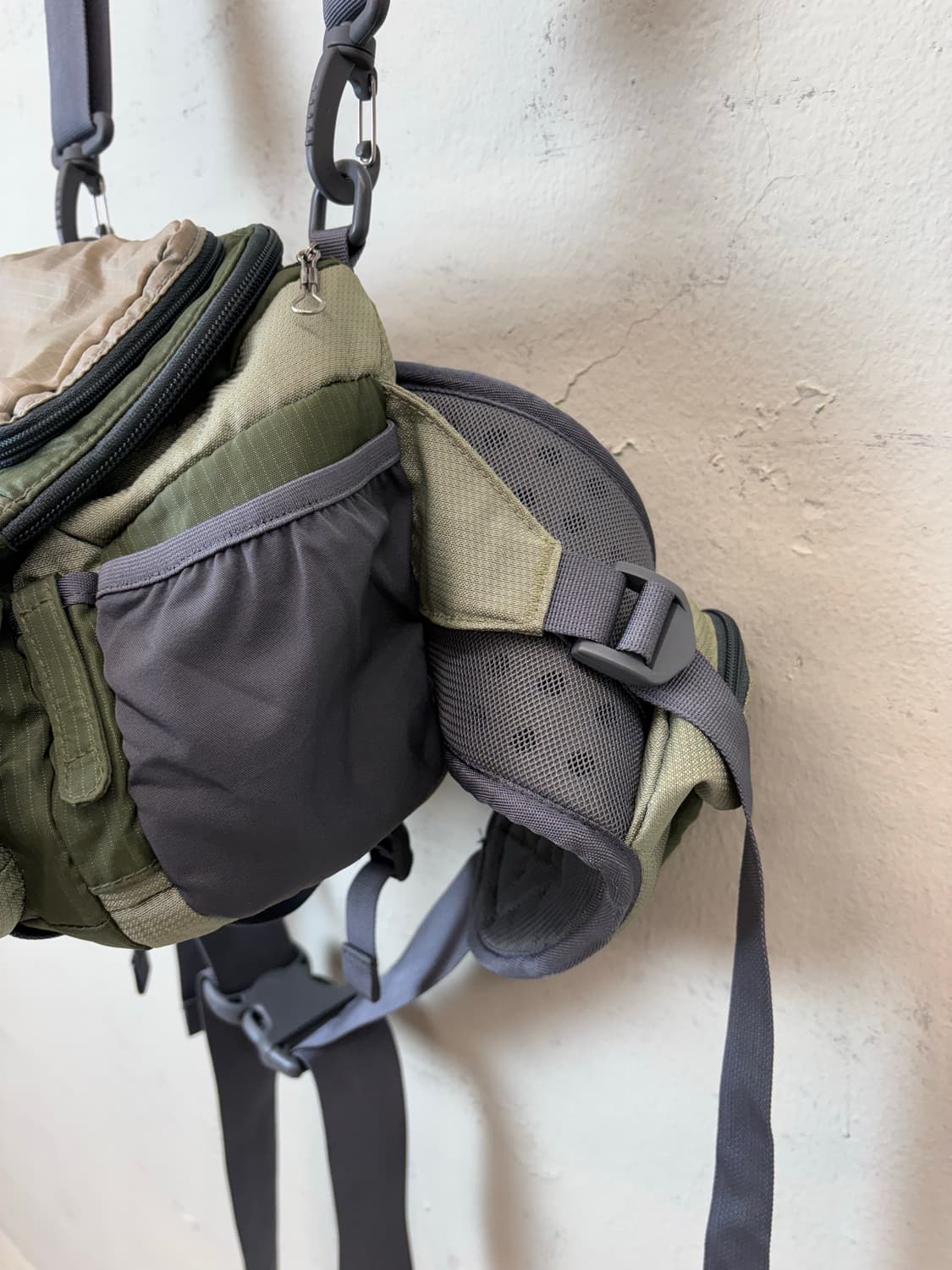 엘엘빈 L.L.Bean 빈티지 피싱 크로스백 그린 상품이미지6