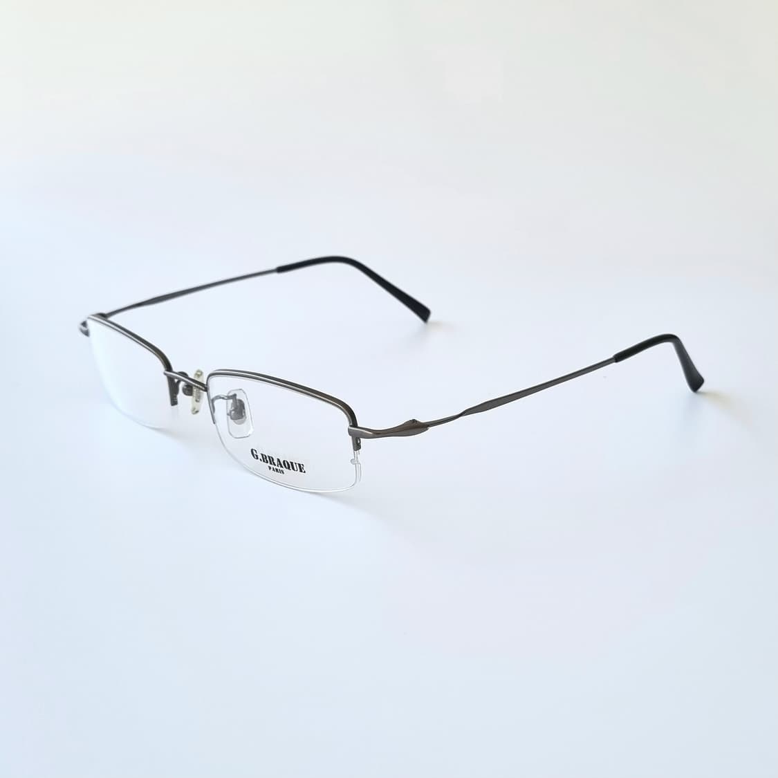 데드스탁 지적인 무드의 하프 프레임 안경테 631 상품이미지3