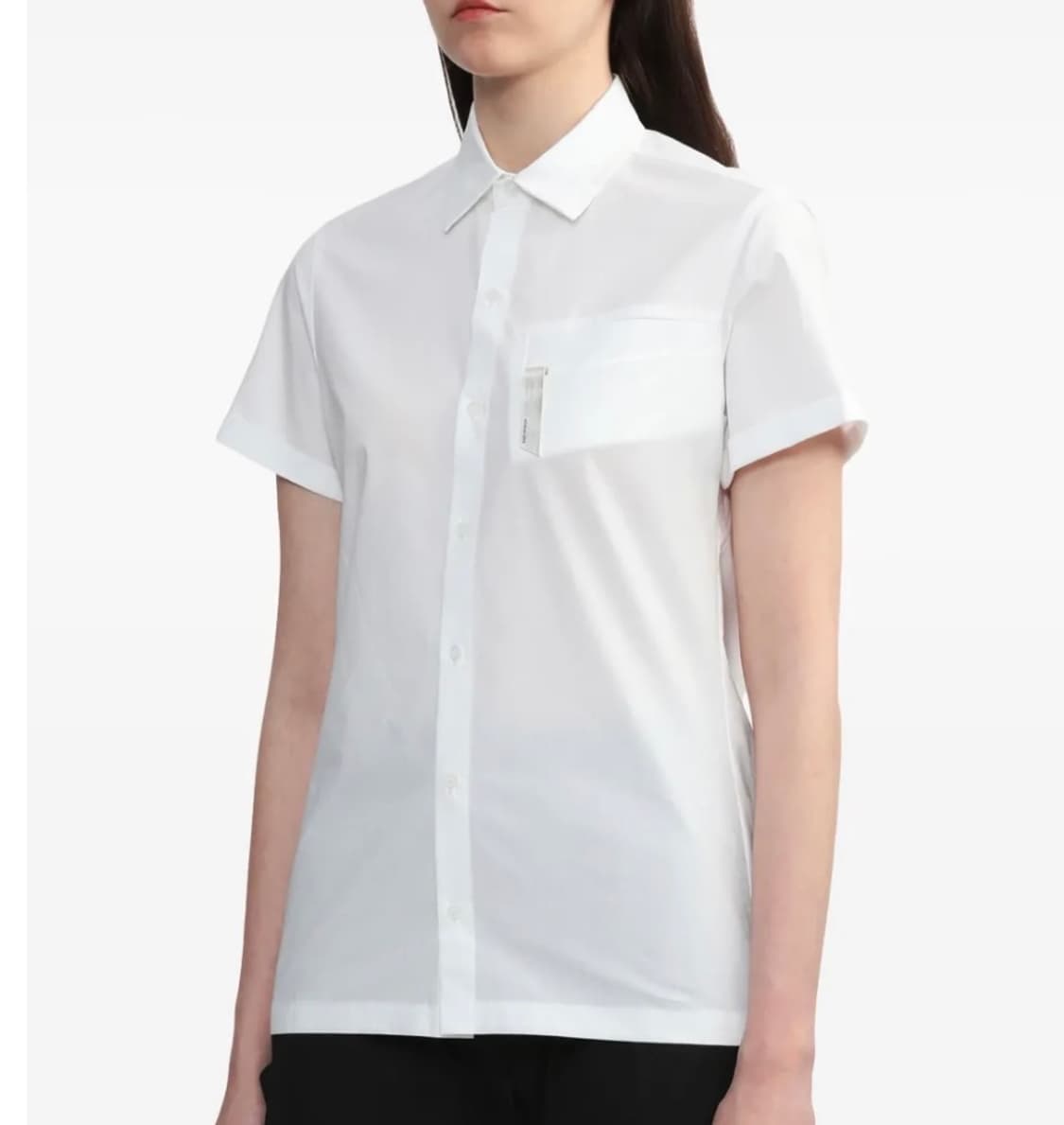 혜인서 핀 디테일 반팔 셔츠 상품이미지1