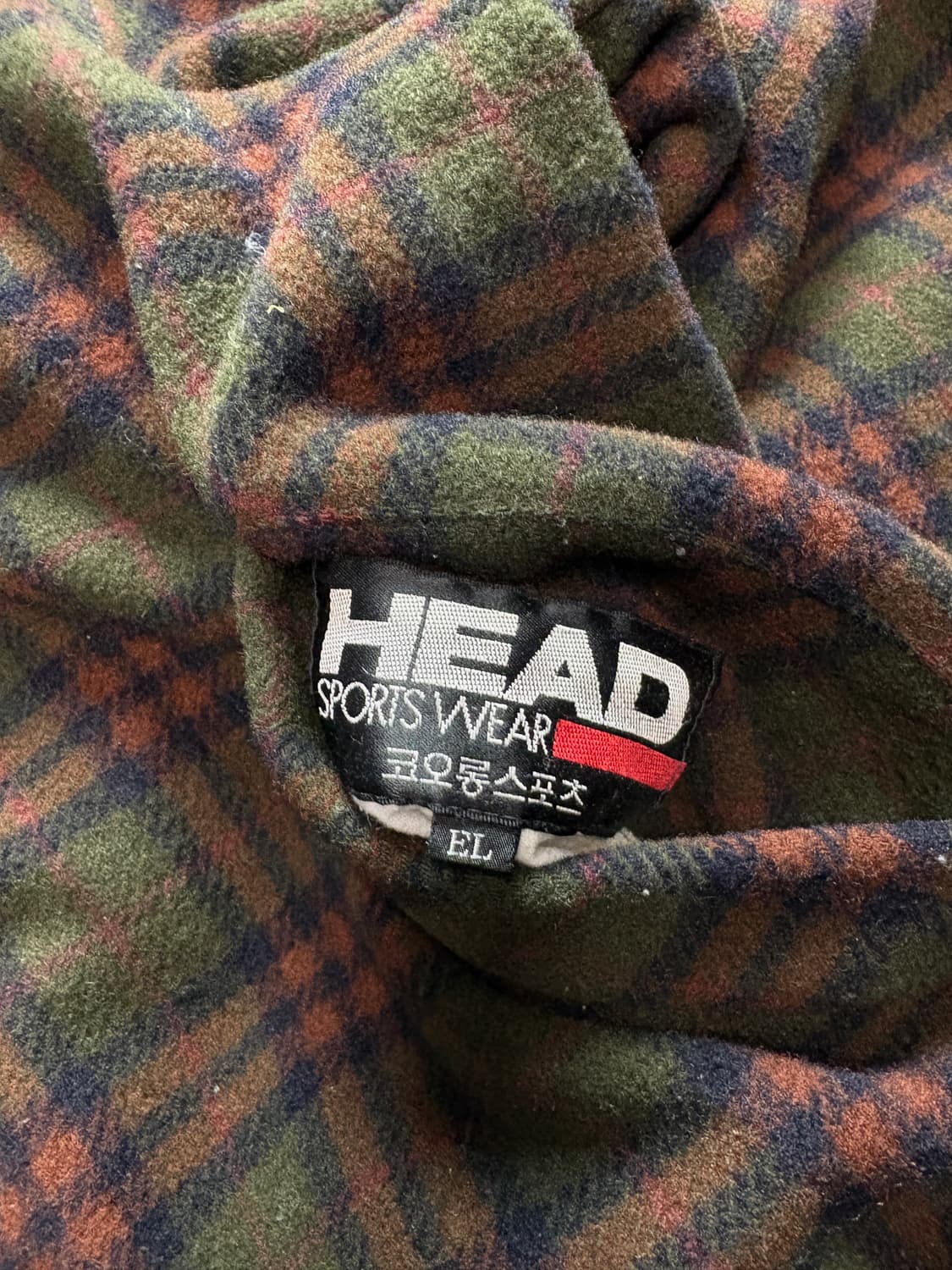 빈티지 아카이브 리버서블 체크 블루종 봄버 자켓 3475 상품이미지3