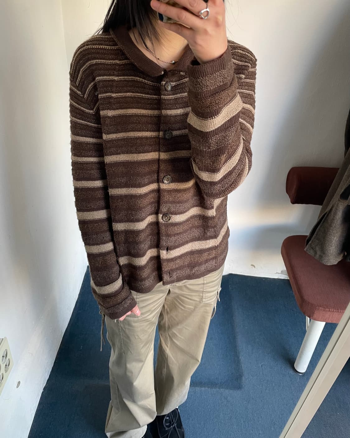 Stripe pattern cardigan 상품이미지6