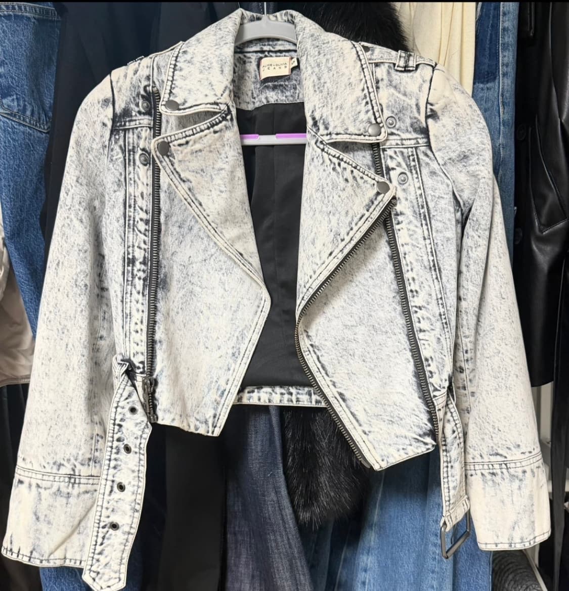 alice and olive 라이더청자켓 S 상품이미지1