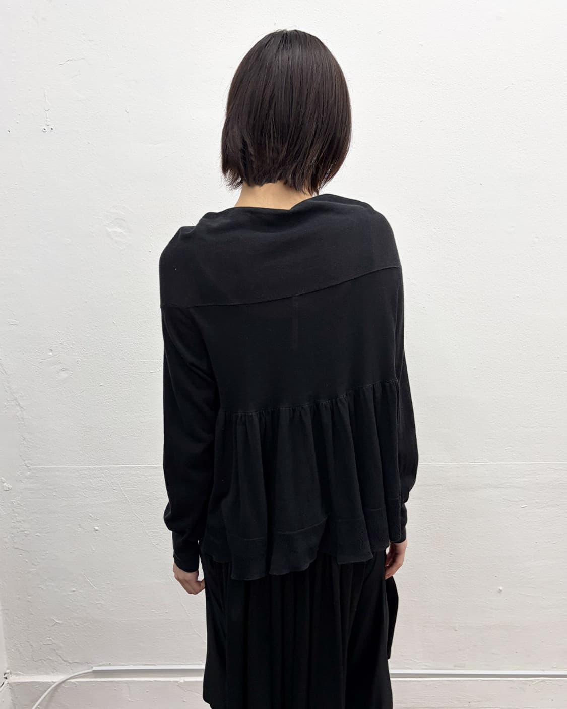 스나오 쿠와하라 페플럼 가디건 상품이미지2