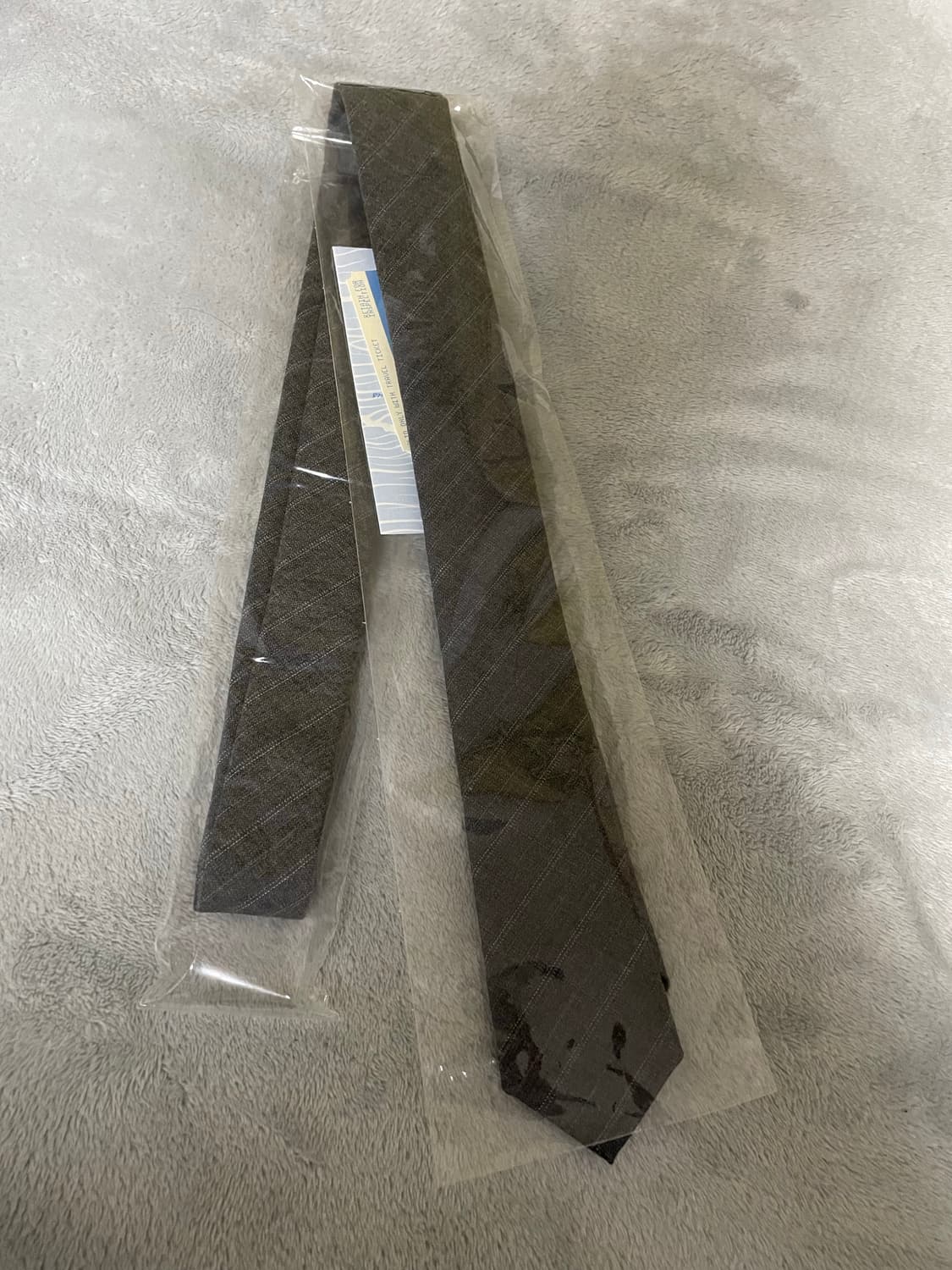 웨이비니스 타임리스 울 슬림 타이 그레이 상품이미지2