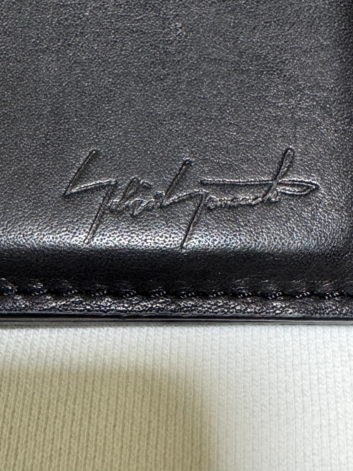 요지 야마모토(Yohji Yamamoto) 아카이브 미니 레더 월렛 상품이미지3