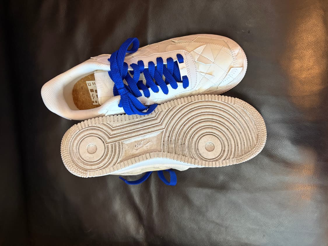 나이키 x 빌리 아일리시 에어포스 1 로우 SP 트리플 화이트 상품이미지4