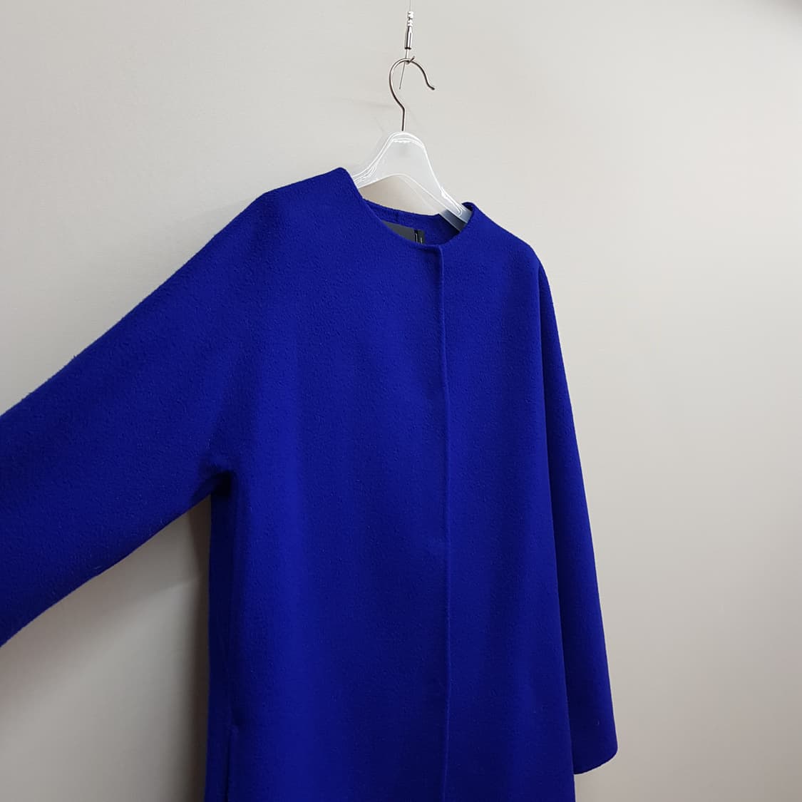 Theory 띠어리 뉴디바이드럭스 라운드넥 울 캐시미어 코트 s사이즈 상품이미지4