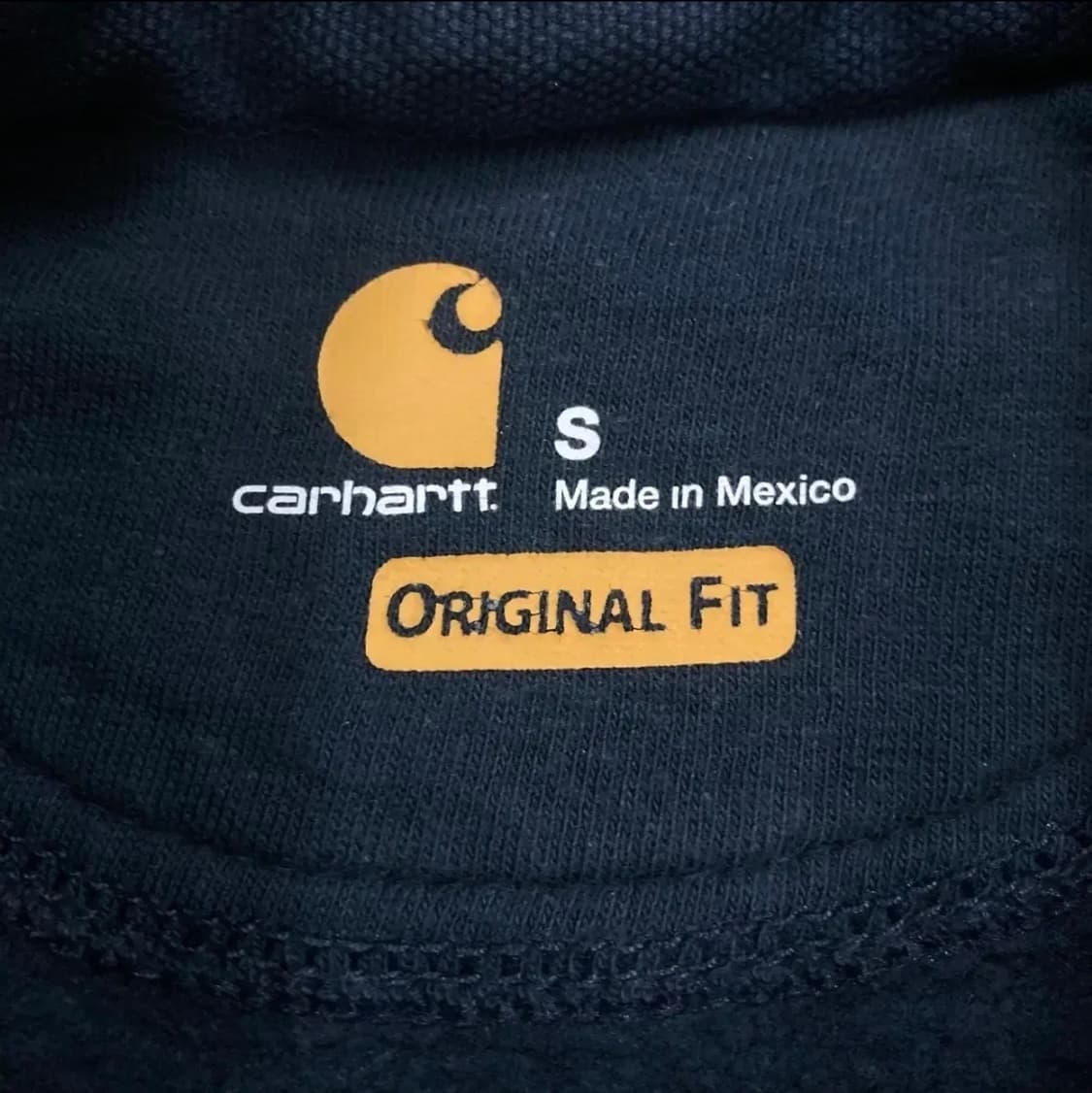 칼하트 네이비 맨투맨 s 상품이미지3