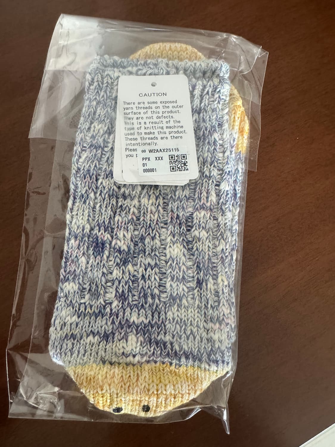 캐피탈 56피스3X1 립레인보위 해피힐 퍼플그레이 양말(새상품) 상품이미지8