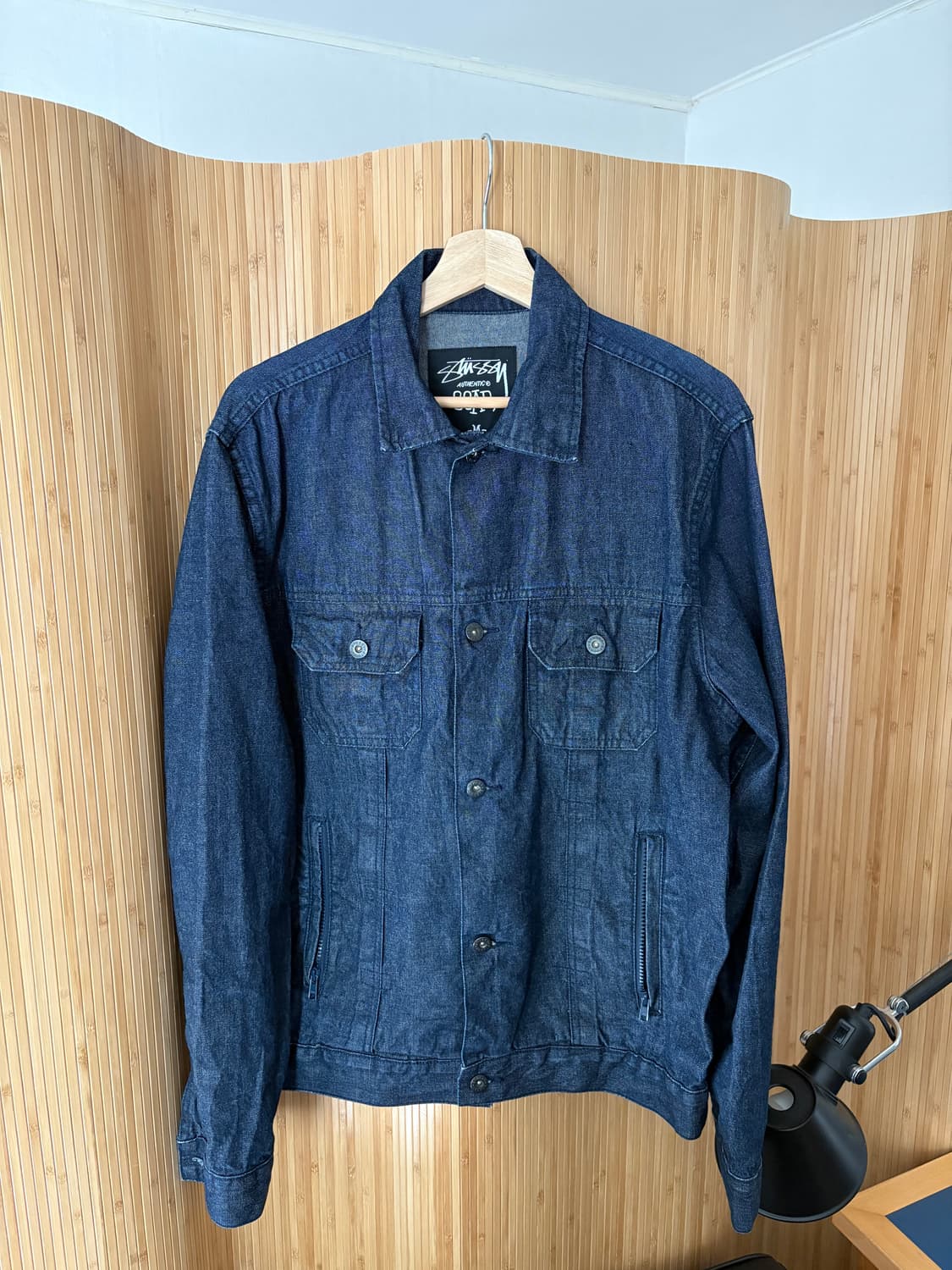 [M] 90s 스투시 2ND타입 데님자켓🇺🇸 상품이미지1