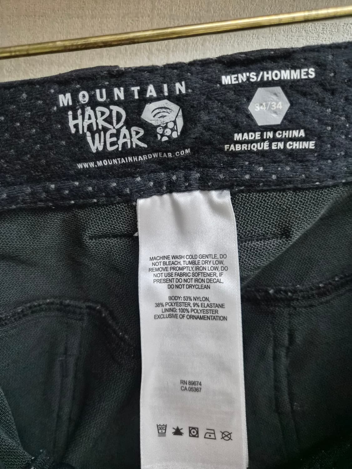 34) 마운틴하드웨어 기능성 바지 팝니다 상품이미지5