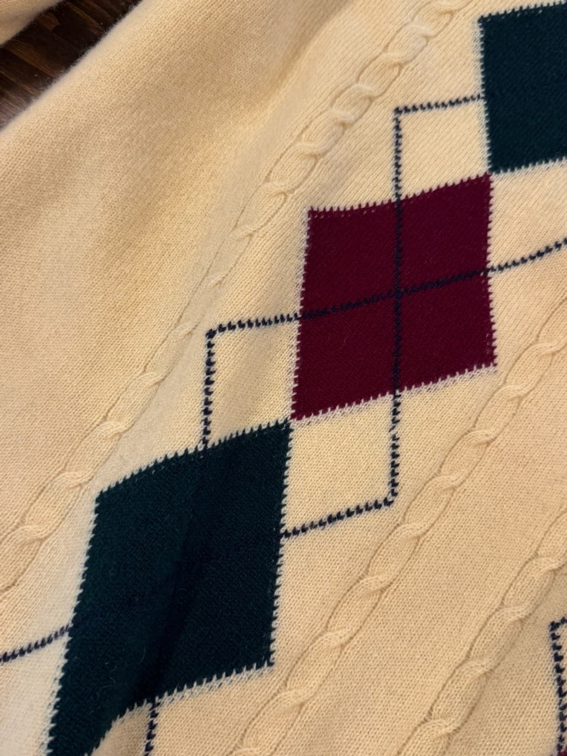 피터 스콧 아가일 니트 100 상품이미지7