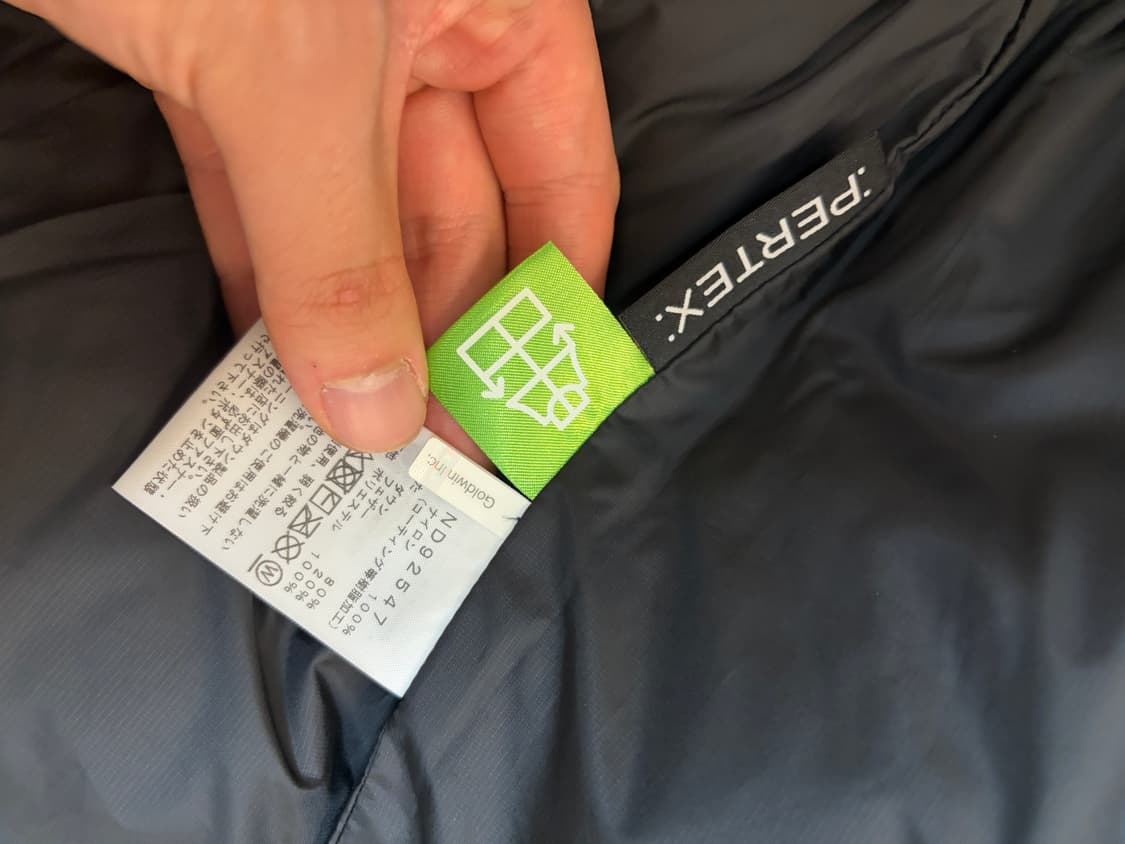 노스페이스 힘다운 파카L 일본판 새상품급 상품이미지4