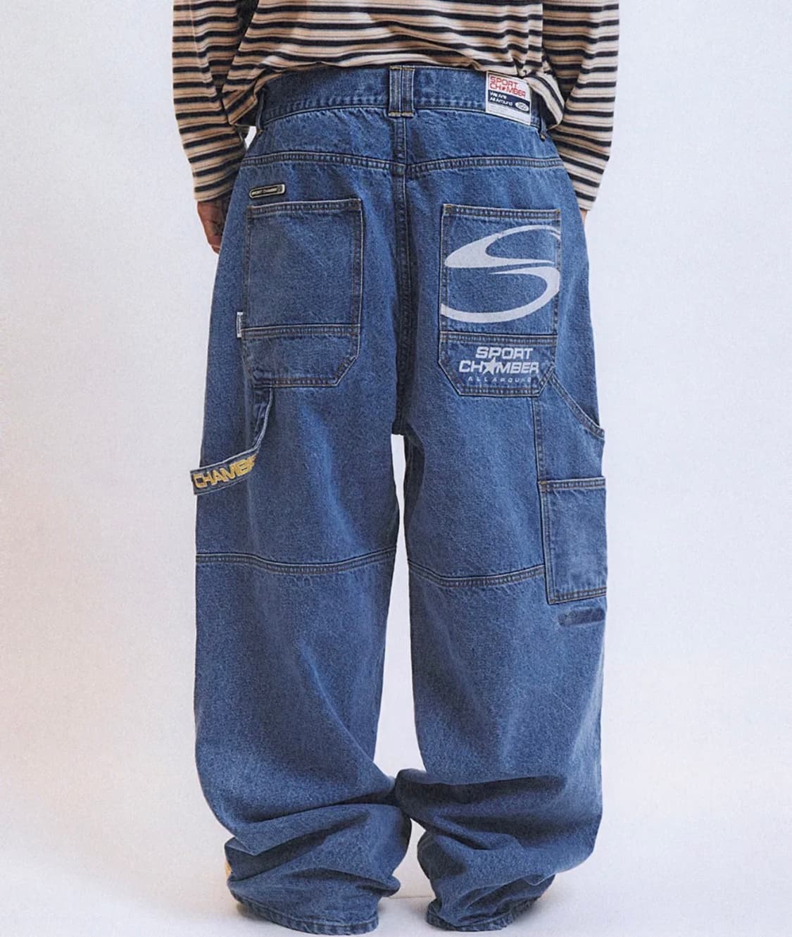 SC 스포츠챔버 카펜터 데님 팬츠  상품이미지2